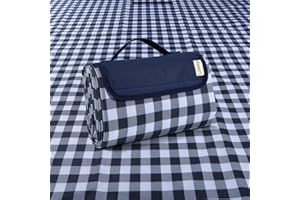 Lchkrep Picnic Blanket Beach Blankets 80"x60" Large Sandproof Waterproof Camping Portable Travel Blanket Play Mat for Outdoor Indoor Family Beach Park Grass,Hiking, Music Festival