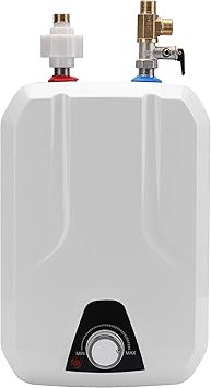 Amazon 電気温水器 110v 1500w 小型電気温水器 30 65 調節可 電気温水ヒーター 8l 大容量 電気給湯器 取り付けやすい 住宅向け キッチン 洗面台に適用 温水器