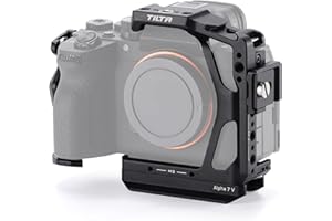 Tilta A7V Complete Camera Cage Compatible with Sony Alpha 7V/A7 IV/A7R V with Flash Shoe Mount, 1/4"-20" and 3/8"-16 Thread -