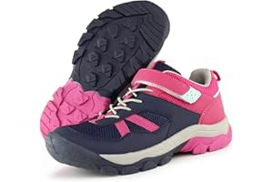 OUTVENTURE Kids Outdoor Hiking Shoes Lightweight Trekking Trails Shoe(Toddler/Little Kid/Big Kid)