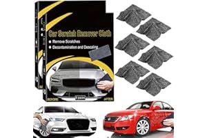 EZGHAR Breathe Green Nano Sparkle Cloth Car Scratch Remover, Nanosparkle Cloth for Car Scratches, Breathe Green Nanosparkle for All Types of Vehicles Car Paint Deep Scratches Repair (12packs/2 Boxes,new)
