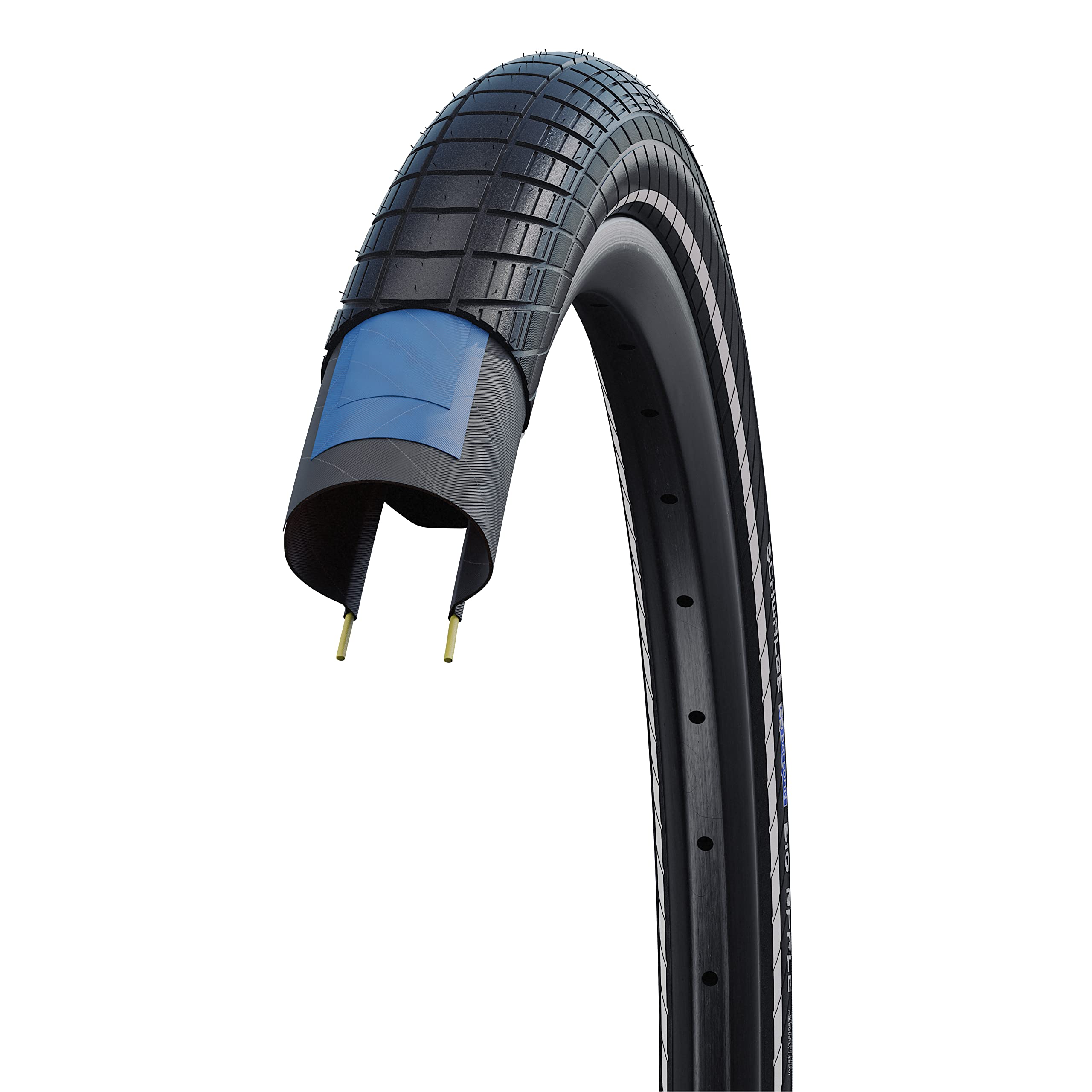Clincher.SW 28x2.00 (50-622) BIG APPLE BLACK/REFL HS430