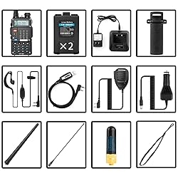 BaoFeng UV-5R 8-Watt (3rd Gen) Handheld Ham Radio