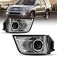 AUTOWIKI Fog Lights for 2003-2005 Toyota 4Runner OEM Replacement Fog Lamps 2PCS With Clear Lens
