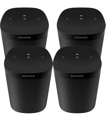 Sonos One gen.2, One SL gen.2 セット ブラック Amazon.com: Sonos One (Gen 2) Two Room Set Voice Controlled