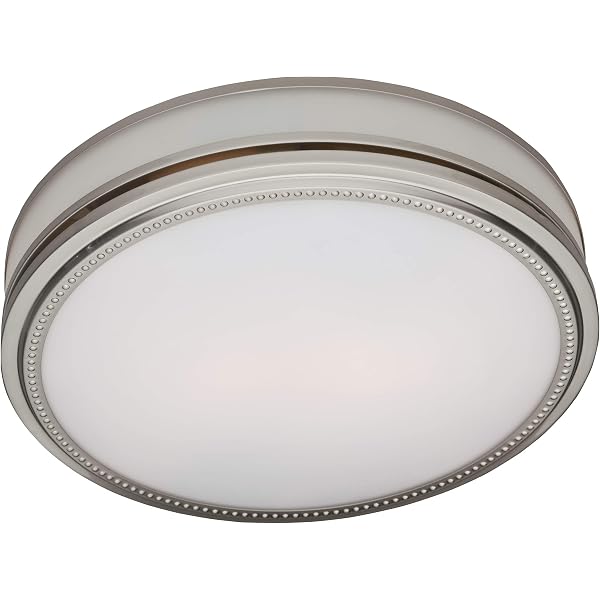 Akicon Ultra Quiet Bathroom Exhaust Fan with LED Light 80CFM 2.0 Sones  Round Bathroom Ventilation Fan with Frosted Glass Cover Brushed Nickel  Finish (Brushed Nickel) : Amazon.ca: Tools u0026 Home Improvement