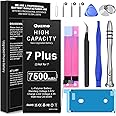 LCLEBM Battery for iPhone 7 Plus, Upgraded 7500mAh High Capacity Replacement Battery, New 0 Cycle Battery for iPhone 7 Plus A1661, A1784, A1785 with Complete Repair Tool Kit