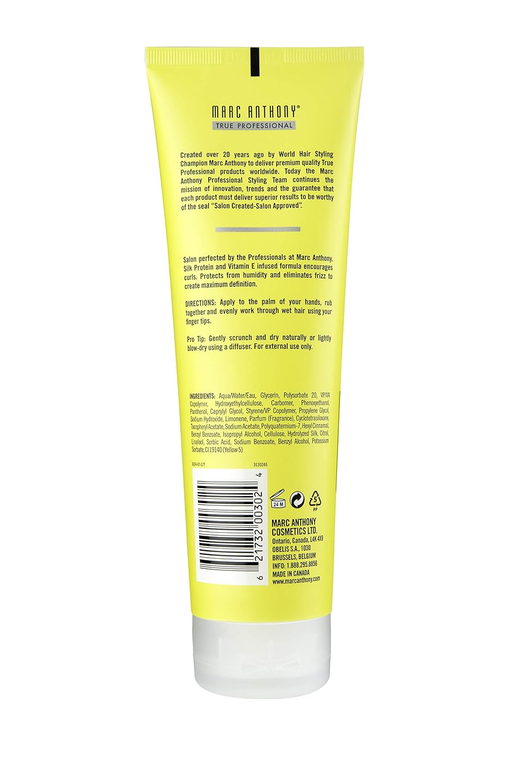 Marc Anthony Strictly Curls Curl Defining Styling Lotion, 8.3 Ounce Tube with Silk Protein and Vitamin E for Curl Definition : Curl Enhancers : Beauty