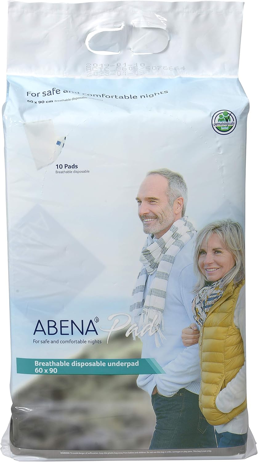 Abena Pad Breathable Disposable Underpads Eco-Labelled Incontinence Bed Pads - Image 3