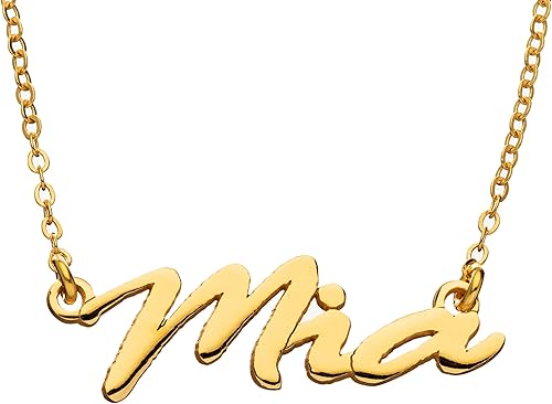 Collier personnalisé nom Clearance