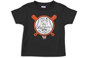 SMACK APPAREL Take Me Out to The Ball Game Baby Apparel for Baseball Fans (NB-7T)