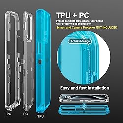 Follaroma for iPhone 15 Pro Max Case, Heavy Duty
