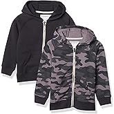 Carter's Boys' Big 2-Pack Full Zip Hoodies
