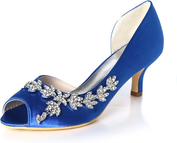 blue evening shoes uk