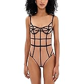 Fleur du Mal Women's Caged Bodysuit