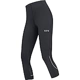 GORE WEAR R3 3/4 Ladies Long Pants, XL, Black