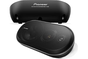 Pioneer TS-X210 4” 3-Way Surface Mount Speakers (Pair) – 120W Max, Classic Design Speaker Upgrade