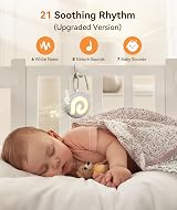 Dreamegg D11 White Noise Machine Night Light Portable Baby Sleep Aid view 3