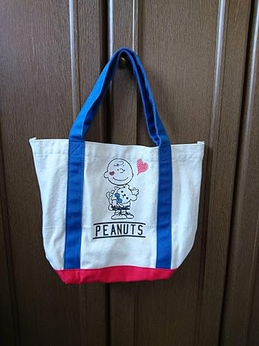Amazon ｕｓｊ限定 スムーチュ チャーリーブラウントートバッグ キスマーク スヌーピー キャンバス地 ｓｍｏｏ ｃｈｕ 物 ロボット ソフビ人形 ホビー