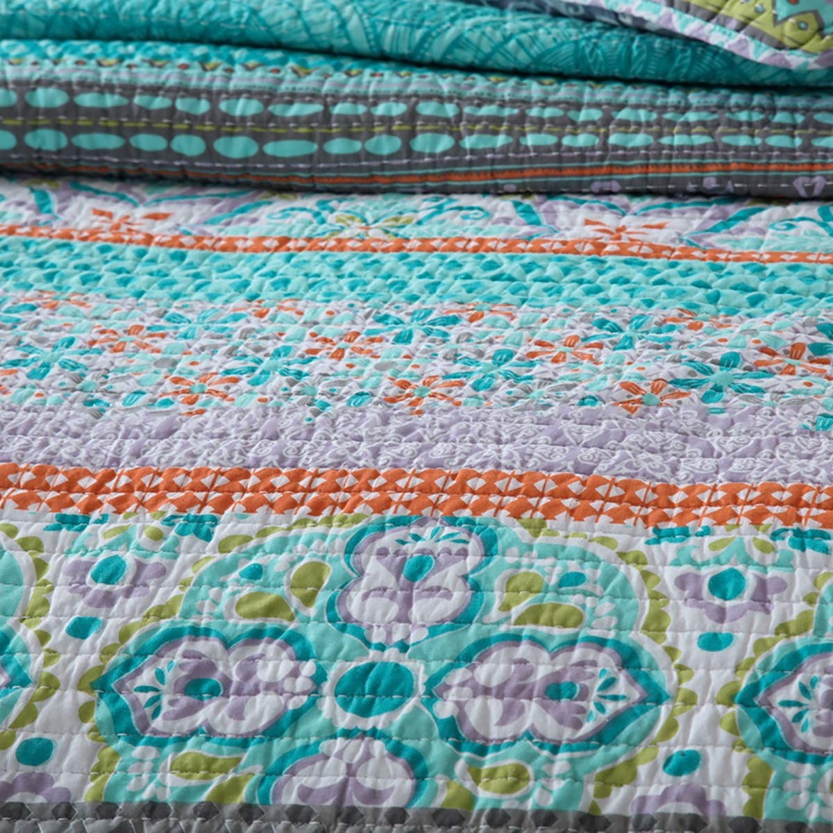 200cmBedspread WDXN Couvre Lit Matelassé Boutis 2 ...