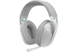 Logitech G321 Lightspeed Wireless Bluetooth Gaming Headset, Dynamic Comfort and fit, 16 kHz Boom mic, 20+ hrs Battery, PC, PS