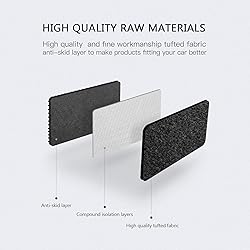 FREEMOTOR802® Nylon Car Floor Mats Carpets