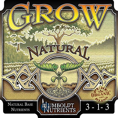Humboldt Nutrients HNOG410 1-Gallon, Grow Natural Ultra-Concentrate Formula 3-1-3