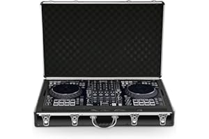 ANALOG CASES case for Pioneer DJ DDJ-FLX10 - Ultra-Lightweight Unison Hard Case, Black, Dj Controller Accessories