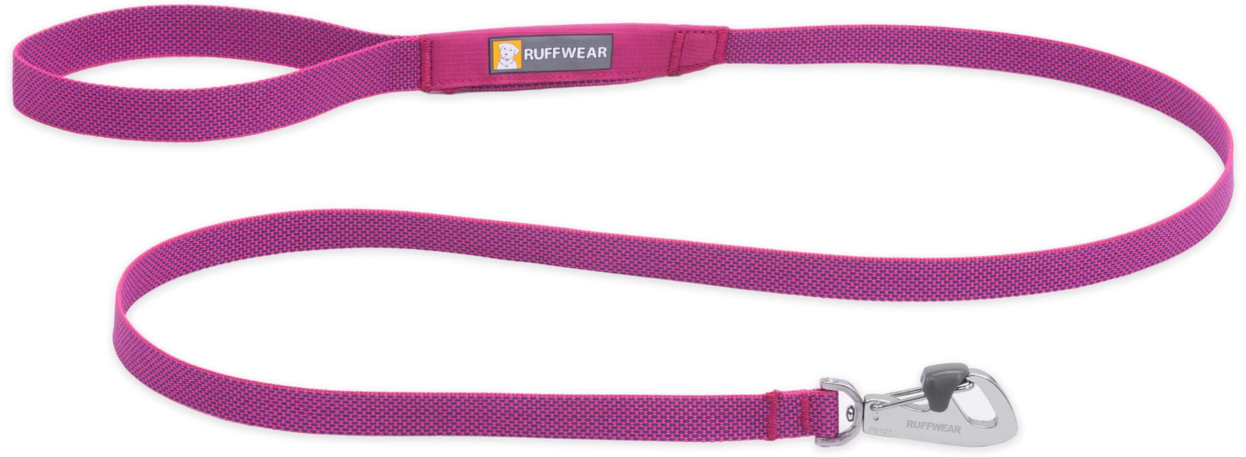 RUFFWEAR Hi & Light Dog Lead, Ultra Lightweight No Pull 1.4m Dog Leash, Portable Adjustable & Heavy Duty Dog Lead, Strong & Slim Anti Tangle Dog Walking & Dog Training Lead, Alpenglow Pink