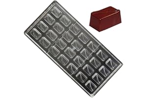 DIY Chocolate Molds Clear Hard Plastic Polycarbonate PC Mould Rectangle Box