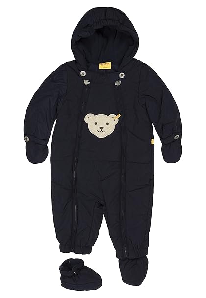 Steiff Baby - Jungen Schneeanzug mit Handschuhen
