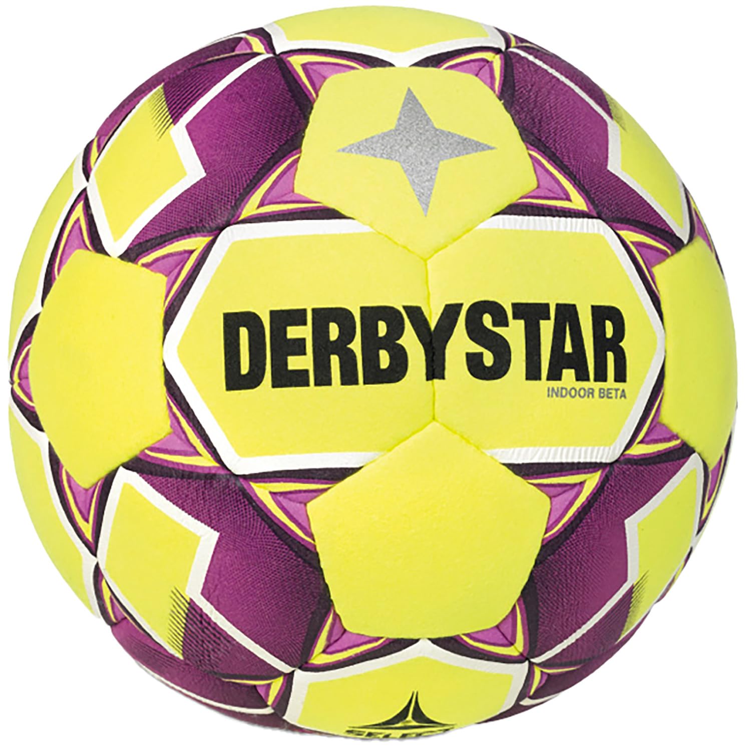 Derbystar Unisex - Adult Indoor Beta v24 Ball, Yellow, 4