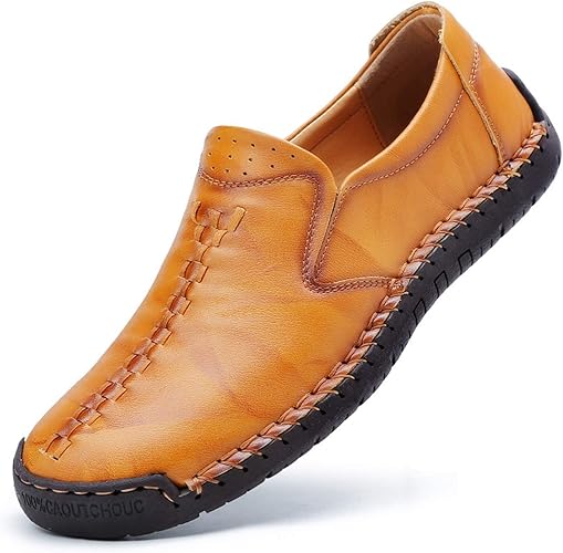 Amazon Donahutt03 ドライビングシューズ メンズ スニーカー 靴 運転 ドライブ 幅広 黒 茶 軽量 通気性 クッション 衝撃吸収 人気 カジュアル ローファー モカシン スリッポン 紳士靴 デッキシューズ 通勤 仕事 大人 休日 ローファー スリッポン