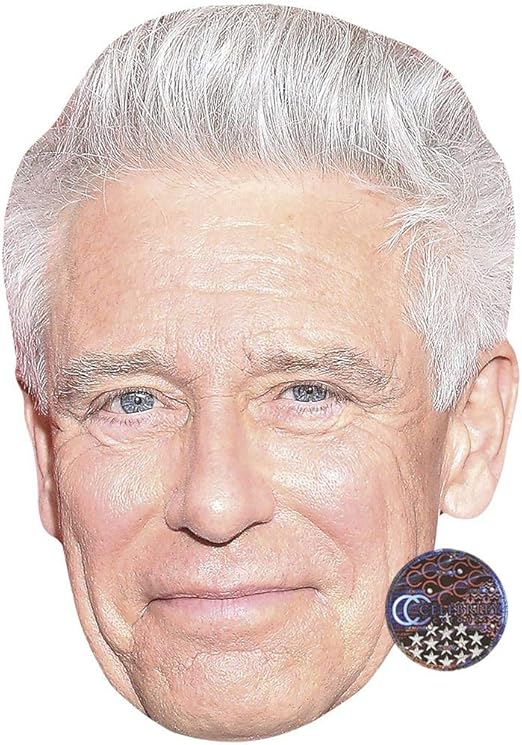 Amazon Com Adam Clayton White Hair Celebrity Mask Flat Card