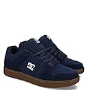 DC Men's Manteca 4 Sneaker, Navy/Gum, 8