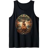 Tree of Life Acoustic Guitar By The Lake Tank Top