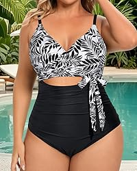 Daci Plus Size One Piece Swimsuit - Tummy Control