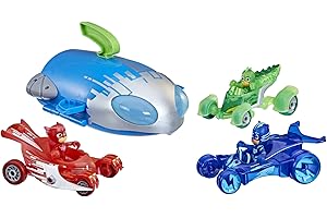 PJ Masks Hasbro PJ Ultimate Adventure Set Preschool Toy,Rocket HQ Playset with 3 Action Figures and 3 Vehicles,Age 3 and Up (Amazon Exclusive)