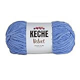Keche Velvet Yarn for Crocheting, Soft Chenille