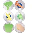 READY 2 LEARN Giant Stampers - Vegetables - Set of 6 - Easy to Hold Foam Stamps for Kids - Arts and Crafts Stamps for Displays, Posters, Signs and DIY Projects