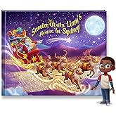 STORYBUG Personalized Christmas Story Book for Kids - Santa Visits Childs House - Personalized with City