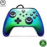 PowerA Advantage Wired Controller for Xbox Series X|S - Raptor Chrome, gamepad, wired video game controller, gaming controller, USB-C, Works with Xbox One, Officially Licensed