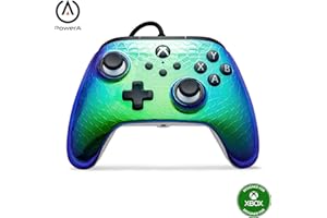 PowerA Advantage Wired Controller for Xbox Series X|S - Raptor Chrome, gamepad, wired video game controller, gaming controlle