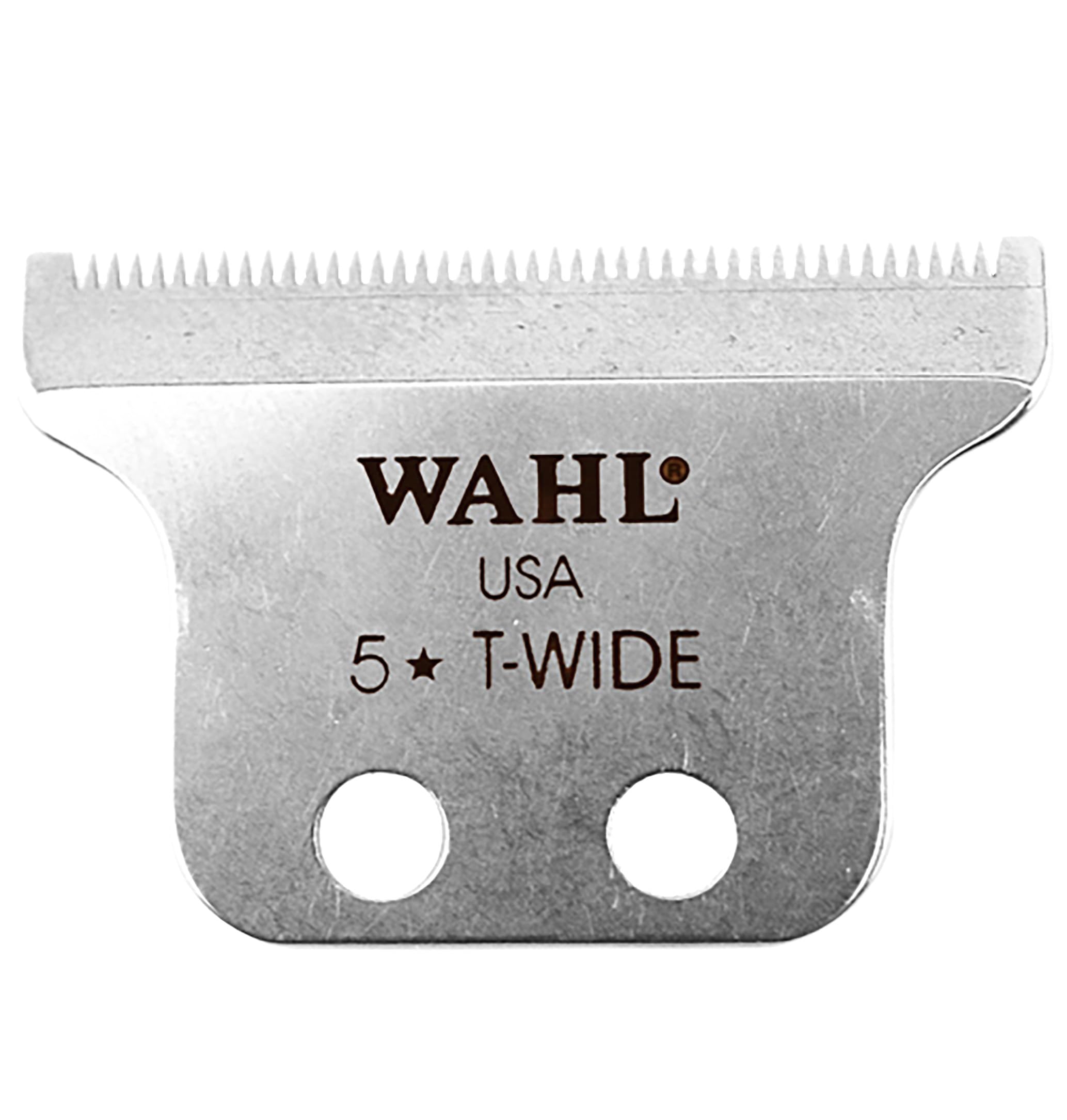 Wahl Extra Wide Trimmer Blade Set for Wahl Detailer T-Wide 38mm Trimmer, 1 Count, Neutral, Adults, Men, Body Hair Grooming