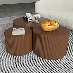 KEVINSPACE Living Room Coffee Table Set of
