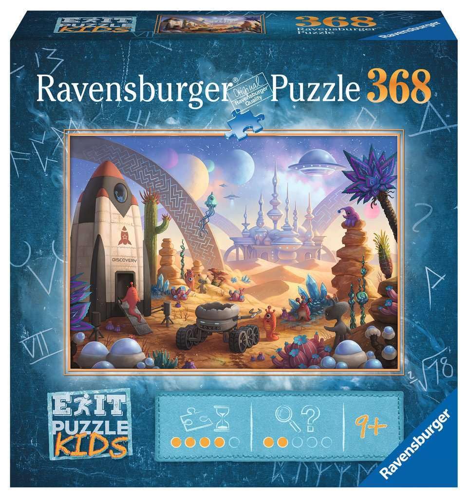 Ravensburger Exit Puzzle Kids - 13266 The Space Mission - 368 Pieces Puzzle for Children from 9 Years