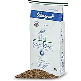 Great River Organic Milling, Whole Grain, Rye Grain, Organic, 25-Pounds (Pack of 1)