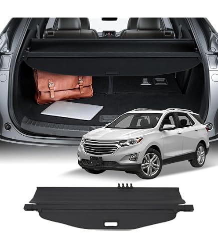 Powerty Retractable Trunk Cover For 2012-2018 Ford Focus - Black Cargo Shade & Privacy Shield - View #3