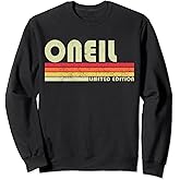 ONEIL Surname Funny Retro Vintage 80s 90s Gifts Men Women