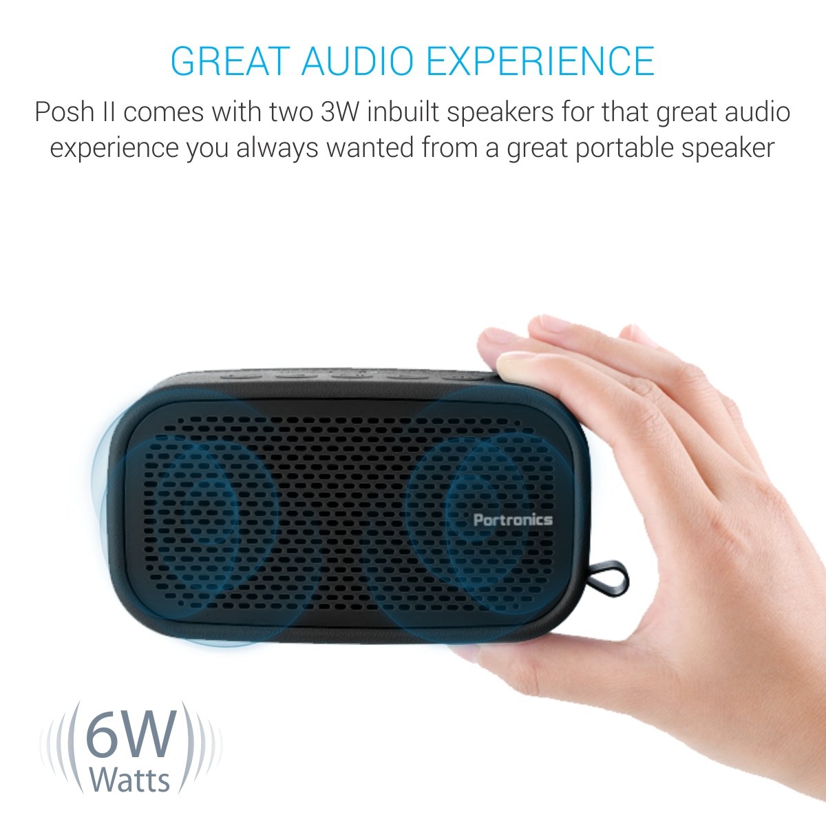 portronics posh 2 price